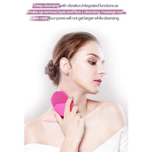 Rechargeable Sonic Silicone Face Cleansing Brush