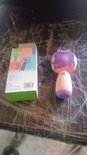 Rechargeable Mini Handheld Fan (1 Pc)